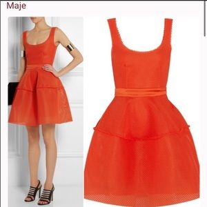Maje Mesh dress